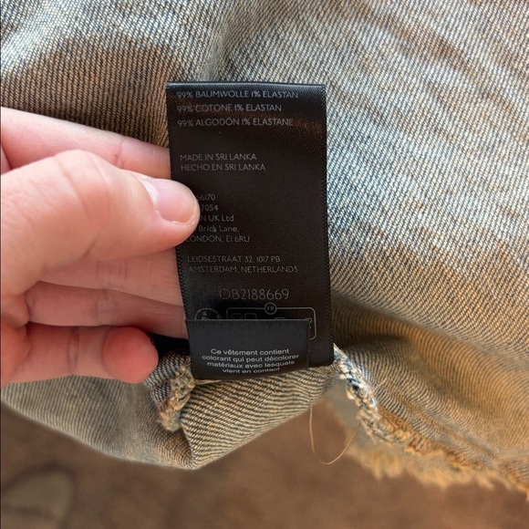 Pilcro Blue Maxi Denim Skirt - Picture 6 of 6